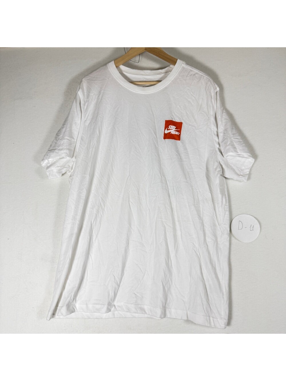 Nike Stay Freaky Dri-FIT T-Shirt White Men's XL D-11